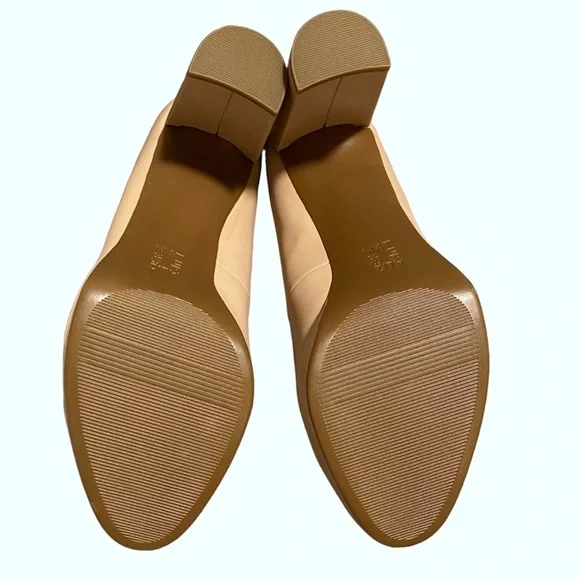 ✨SOLD✨Naturalizer Women’s Berlin Chunky High Heel Platform Pump, Nude/Beige, 10W - Picture 9 of 9